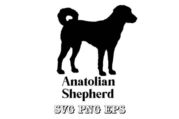 Anatolian Shepherd Dog Silhouette Svg