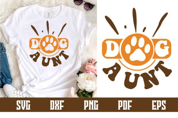 Dog Aunt Svg