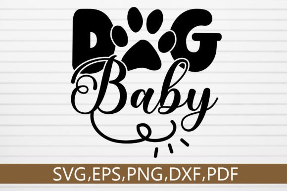 Dog Baby SVG Design