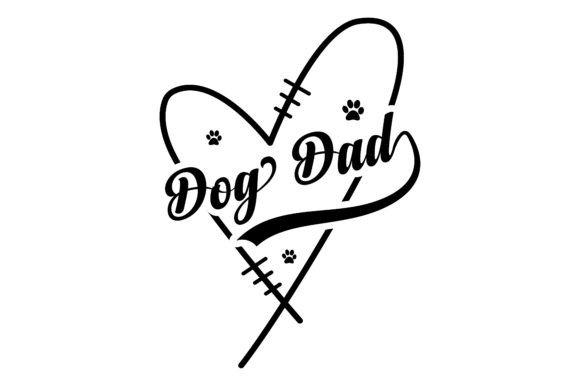 Dog Dad Svg