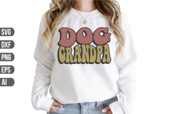Dog Grandpa Svg
