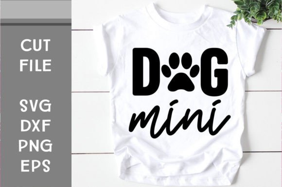 Dog Mini SVG Cut File