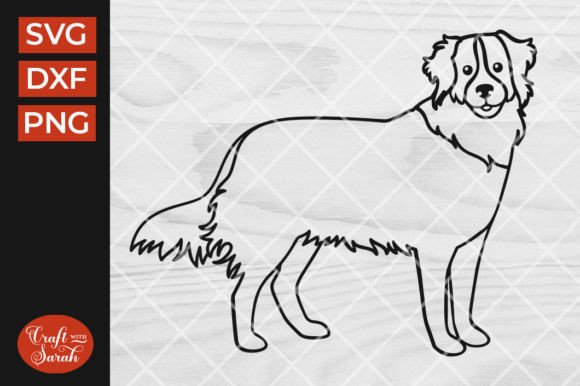 Golden Retriever SVG Dog Decal