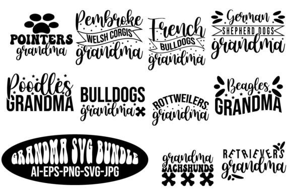 Grandma’s Dog SVG Bundle