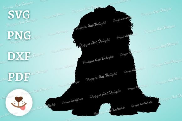 Havanese Dog Silhouette Svg Png Clipart