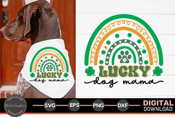Lucky Dog Mama - SVG