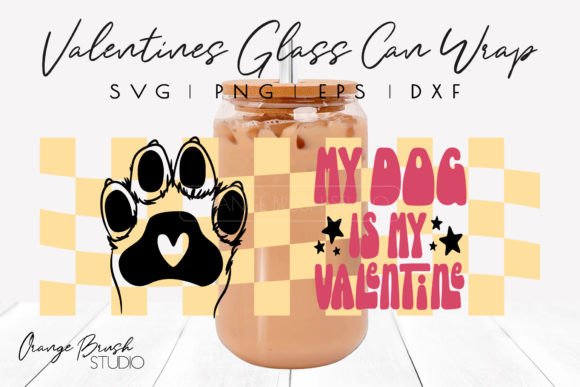 Valentine’s Can SVG for Embroidery
